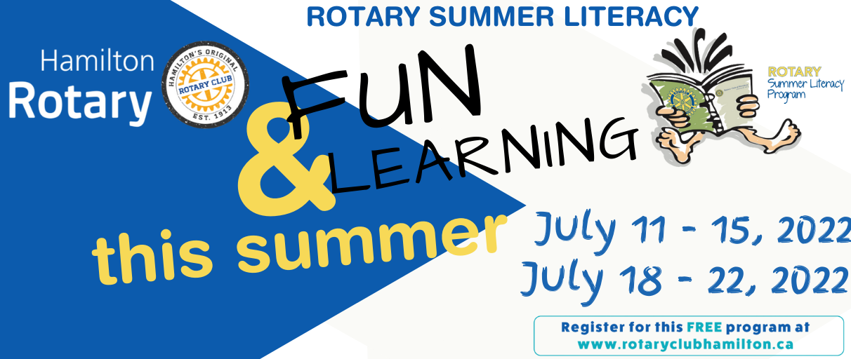 Rotary Summer Literacy Camp - Rotary Club of HamiltonRotary Club of Hamilton