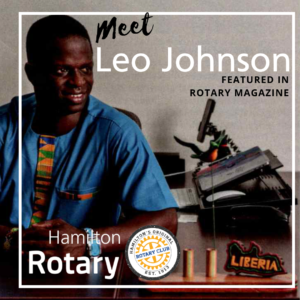 Leo Johnson - Rotary Club of Hamilton