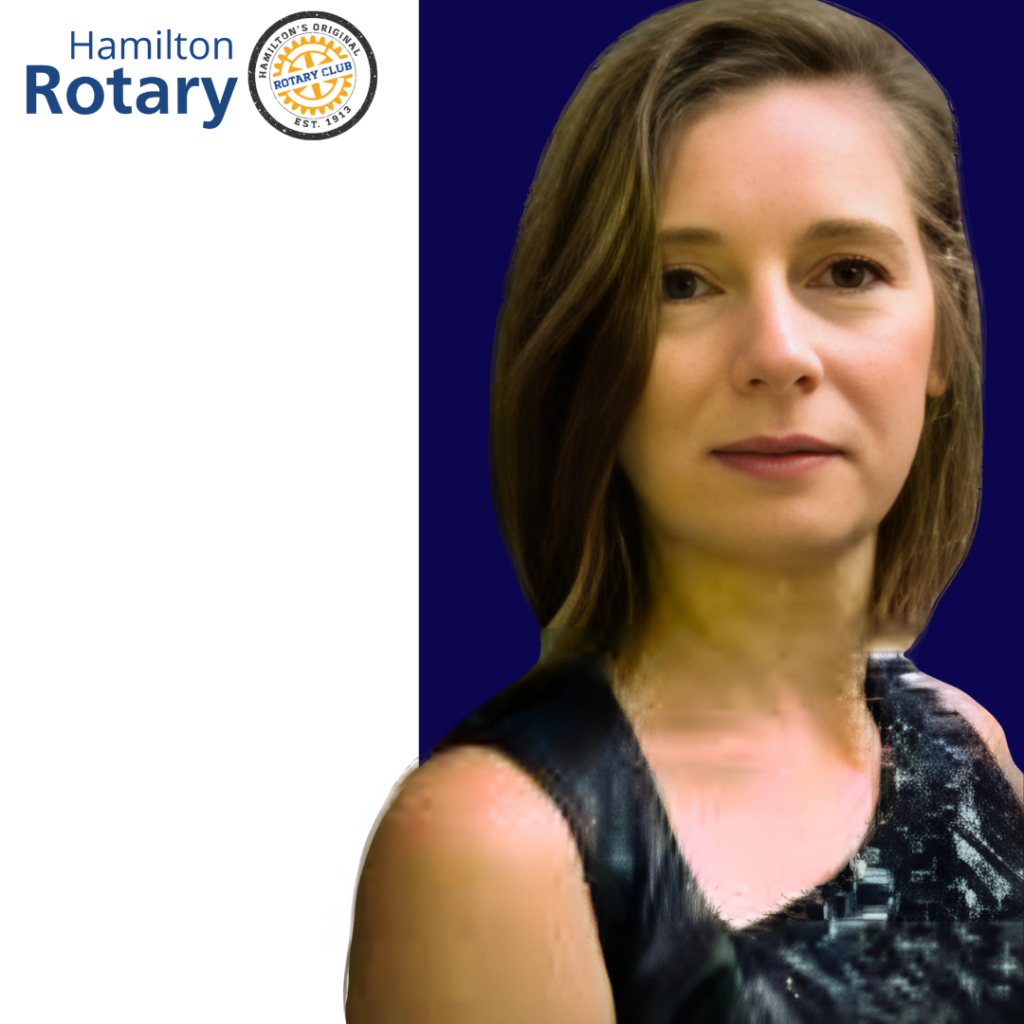 Nicole Beume rotary club of Hamilton