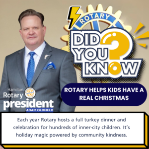 Christmas celebration in Hamilton