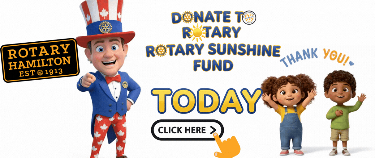 Sunshine fund Rotary donation - February
