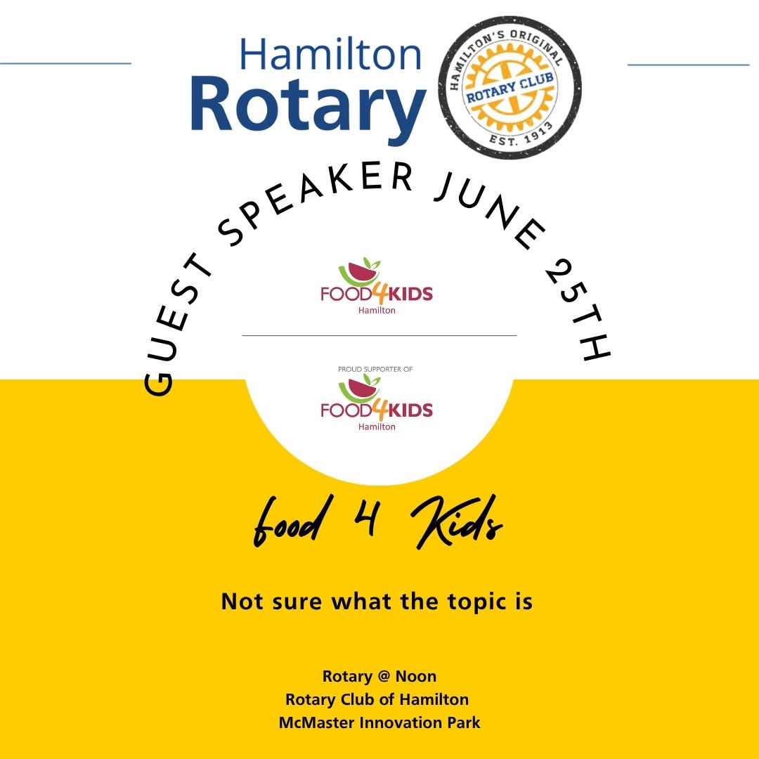 Rotary @ Noon – Food4Kids Hamilton