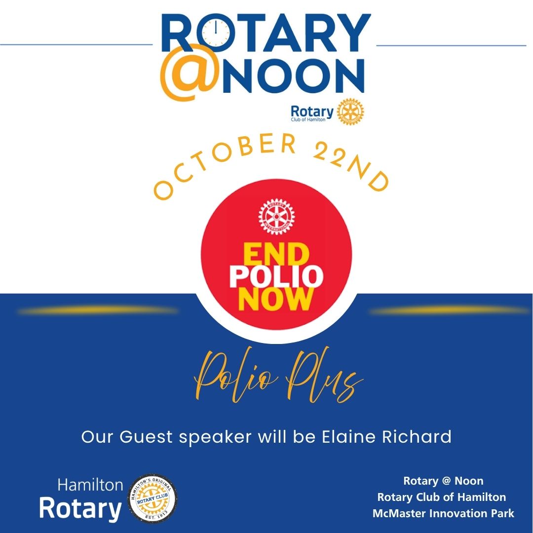 Rotary @ Noon – Polio Plus