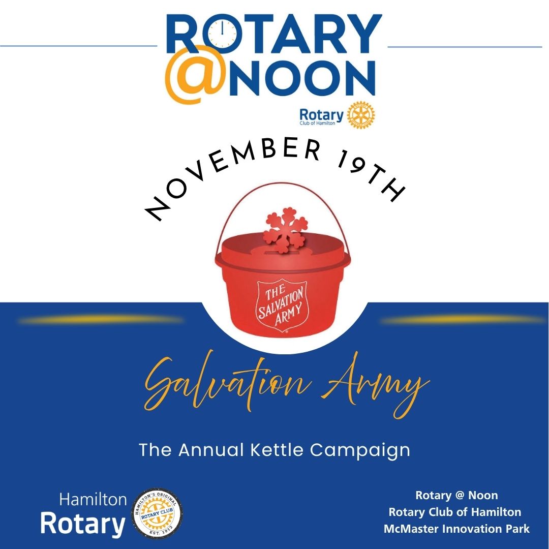 Rotary @ noon – Salvation Army